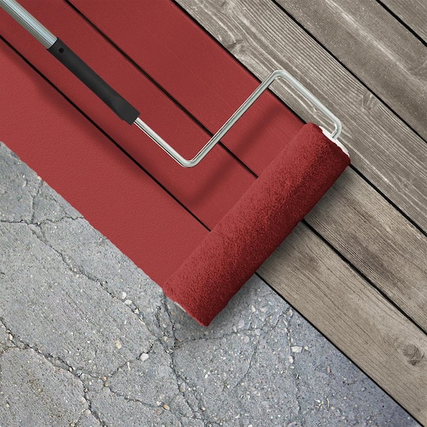 5 gal. #PFC-03 Red Baron Low-Lustre Enamel Interior/Exterior Porch and Patio Floor Paint