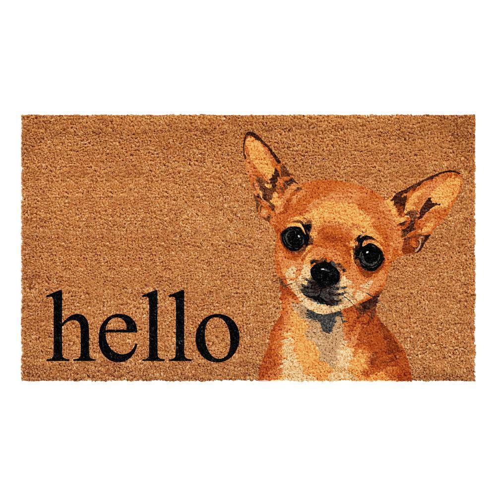 "Brown Chihuahua Doormat 17"" x 29""" price history on PriceWatchPro