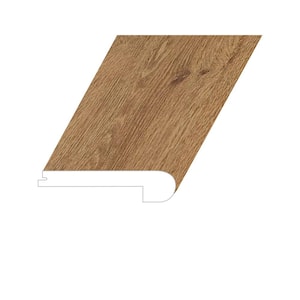 Romulus Tapered Anzac 1 in. Thick x 4.5 in. Wide x 94.5 in. Length Vinyl Flush Stair Nose Molding