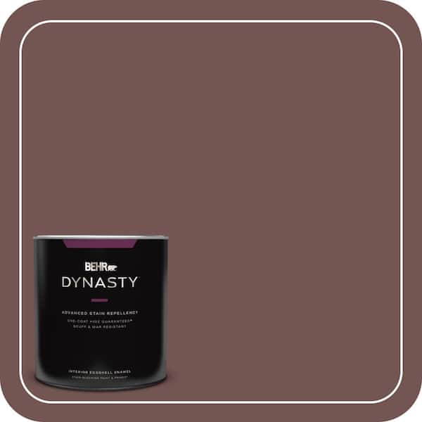 BEHR DYNASTY 1 qt. #MQ1-53 Rosy Sandstone One-Coat Hide Eggshell Enamel Interior Stain-Blocking Paint and Primer