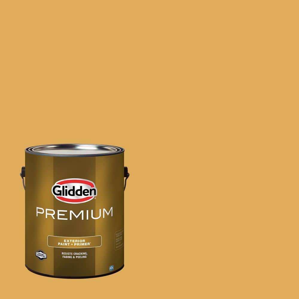 1 gal. PPG1208-5 Brown Mustard Flat Exterior Latex Paint price history on PriceWatchPro
