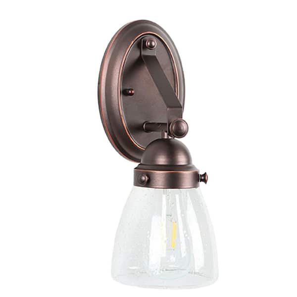 Unbranded Melissa 6.25 in. 1-Light Brown Vanity Light