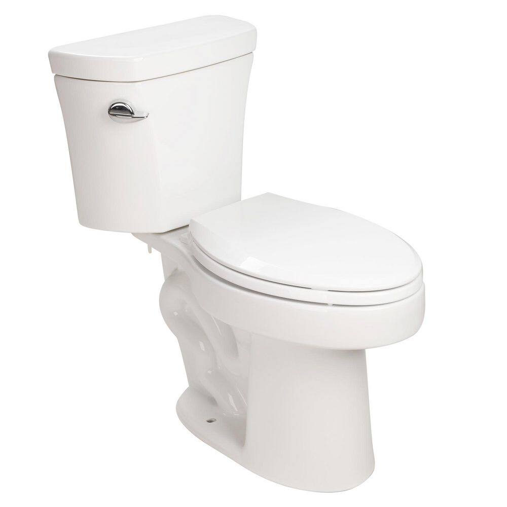 1.28 GPF Side Single-flush 2-Piece Toilet, Water-Saving Elongated Comfort H