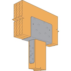 CCQ Column Cap for Triple-2x Beam, 6x Post with Strong-Drive SDS Screws