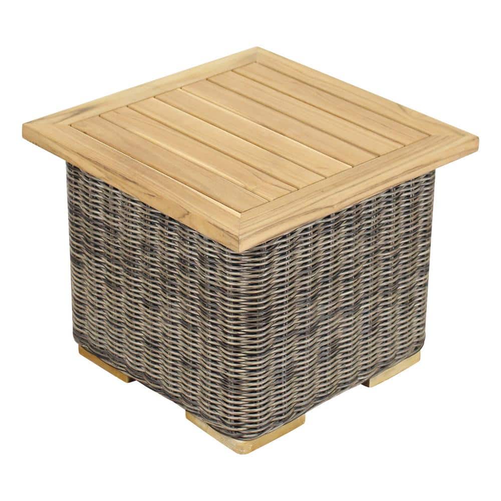Tivoli End Table in Teak Alum Frame price history on PriceWatchPro