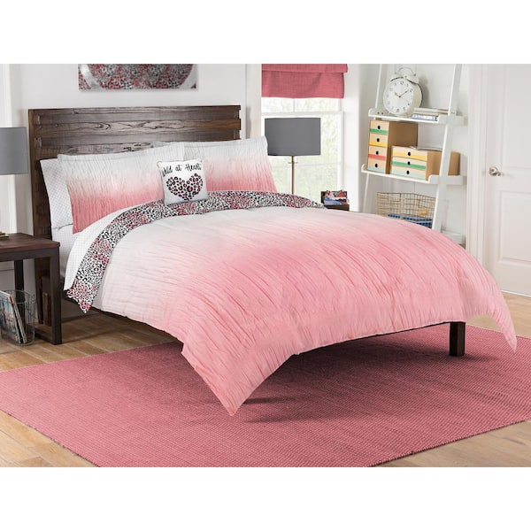THE NORTHWEST GROUP New Kids Wild at Heart Full Bed in Bag Dec Pillow