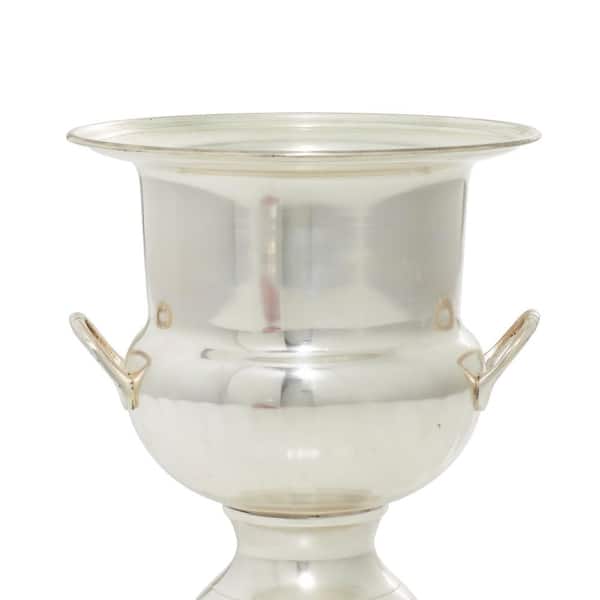 Sold at Auction: Crescent silver plate ice bucket with Thermos liner