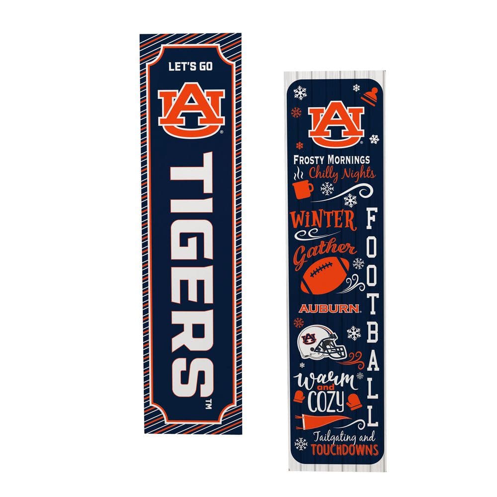 47 in. Double Sided Leaner Porch Sign, Auburn University, Winter Seasonal price history on PriceWatchPro