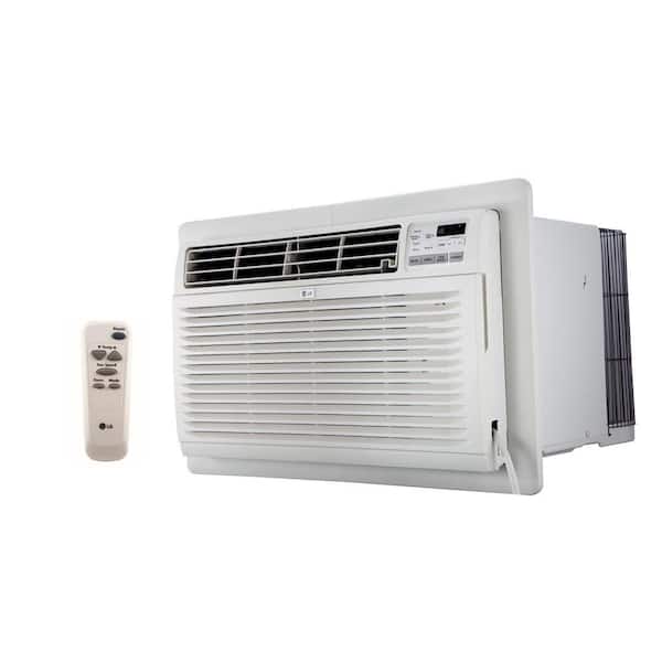 LG 14,000 BTU 230-Volt Through-the-Wall Air Conditioner LT1430CNR Cools 750 Sq. Ft. in White