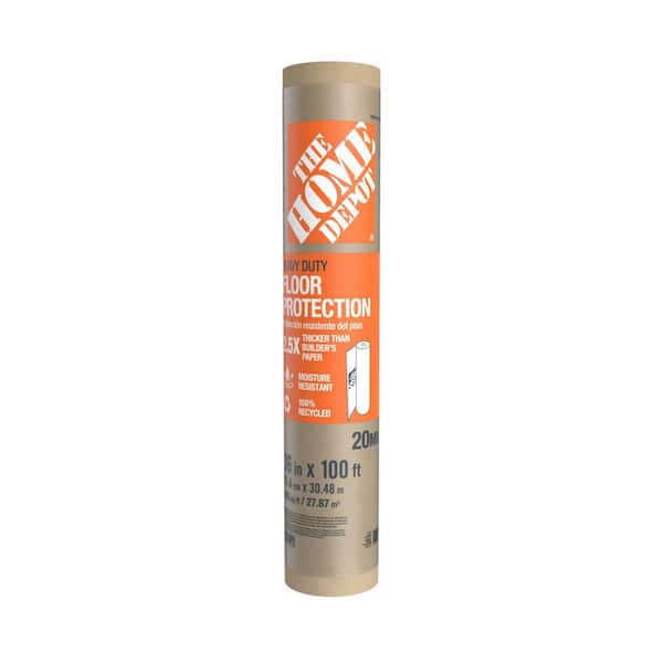 36 in. x 100 ft. Heavy Duty Floor Protection Drop Cloth
