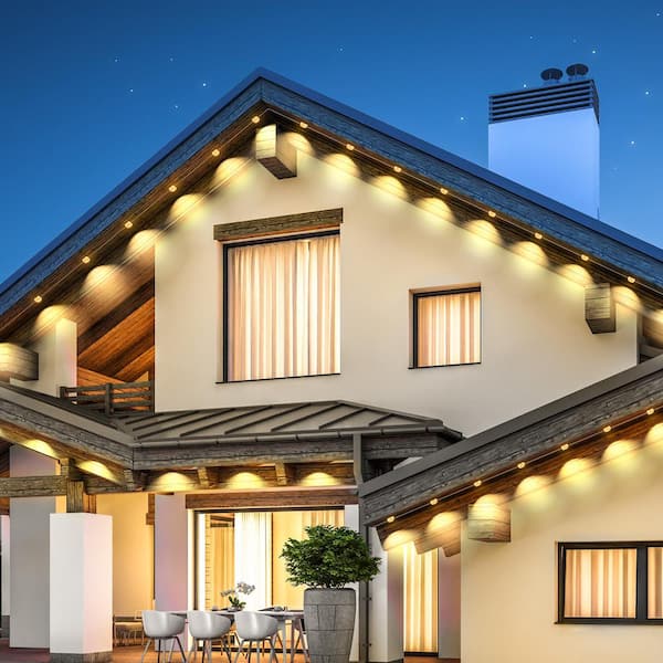 72-Light 100 ft. Outdoor Plug-In Integrated LED Novelty String-Light