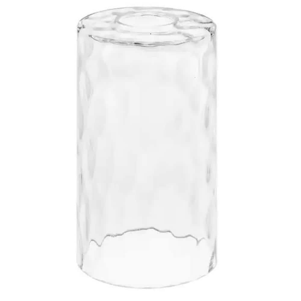 PRIVATE BRAND UNBRANDED 7.69 in. Water Glass Cylinder Sh with 2-1/4 in ...