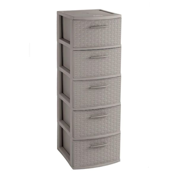 Inval MQ 3 Drawer Rolling Storage Cabinets 25 12 H x 12 12 W x 14