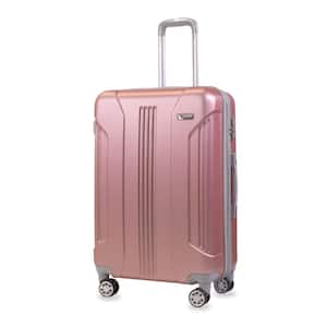 Denali S 26 in. Rose Gold TSA Anti-Theft Expandable Hard Side Checked Suitcase Luggage