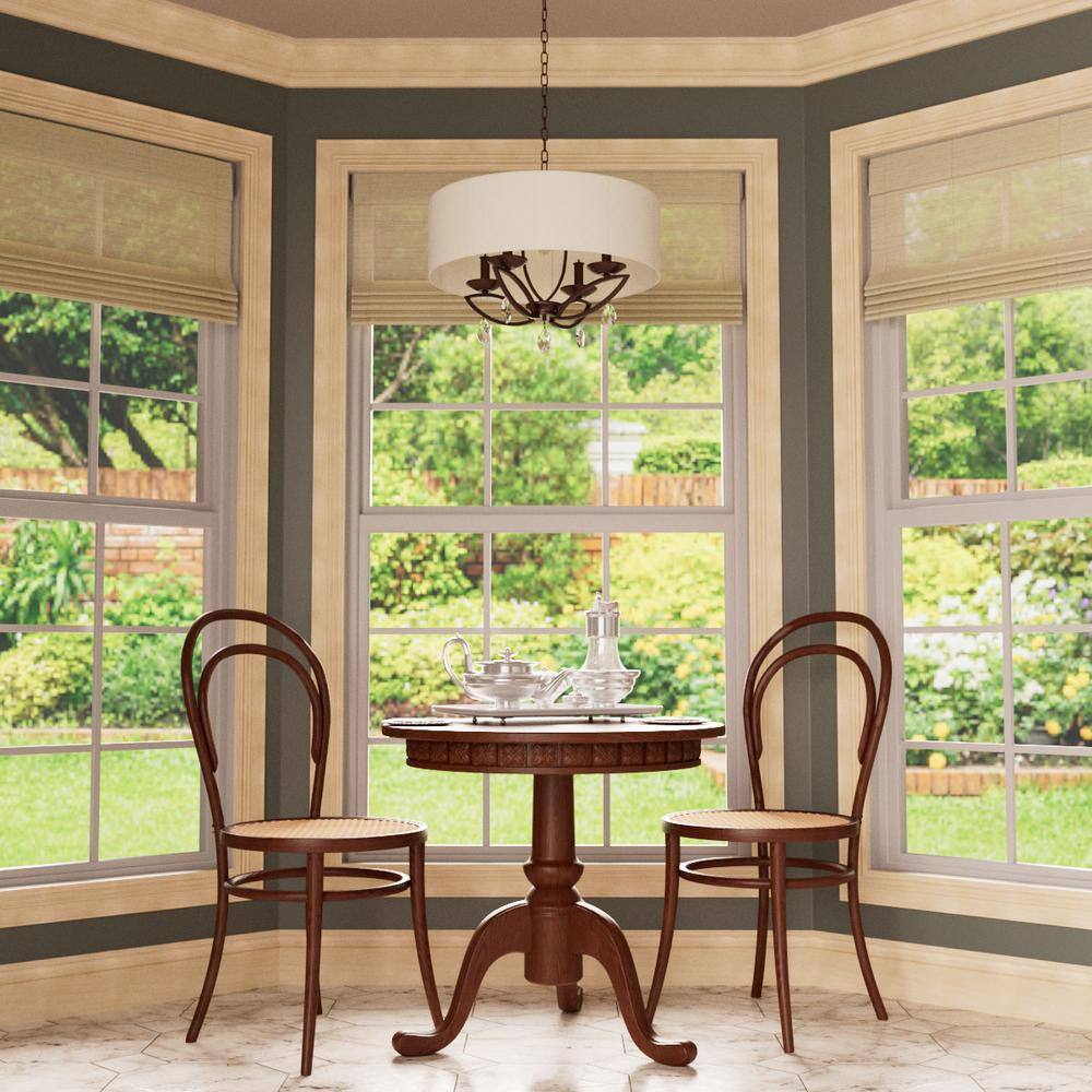 96" Natural Poplar Solid Wood Crown Molding