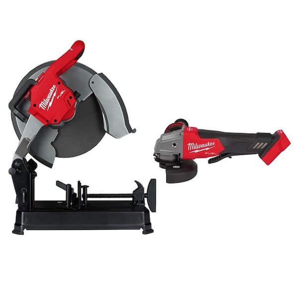 M18 FUEL 18-Volt Lithium-Ion Brushless Cordless 14 in. Abrasive Cut-Off Saw w/ 4-1/2 in. /5 in. Grinder