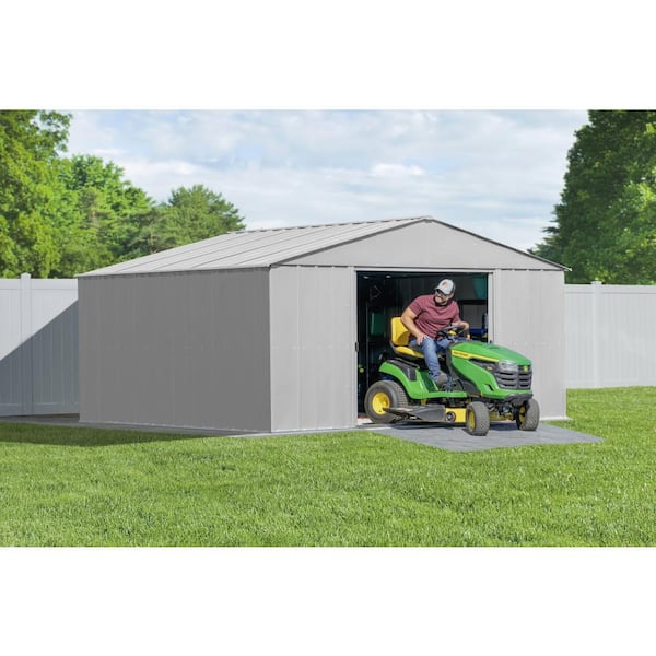 Classic Storage Shed 14 ft. W x 12 ft. D x 7 ft. H Metal Shed (160 sq. ft.)