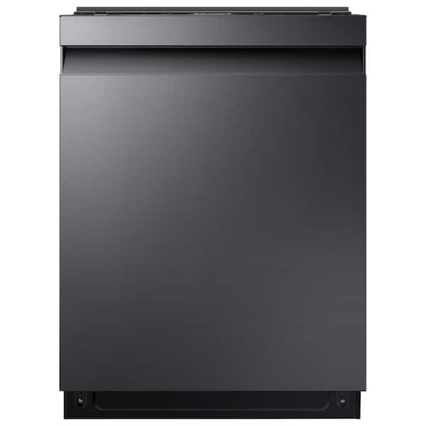 Samsung 24 in. Top Control Tall Tub Dishwasher in Fingerprint Resistant Black Stainless Steel with AutoRelease, 3rd Rack, 42 dBA
