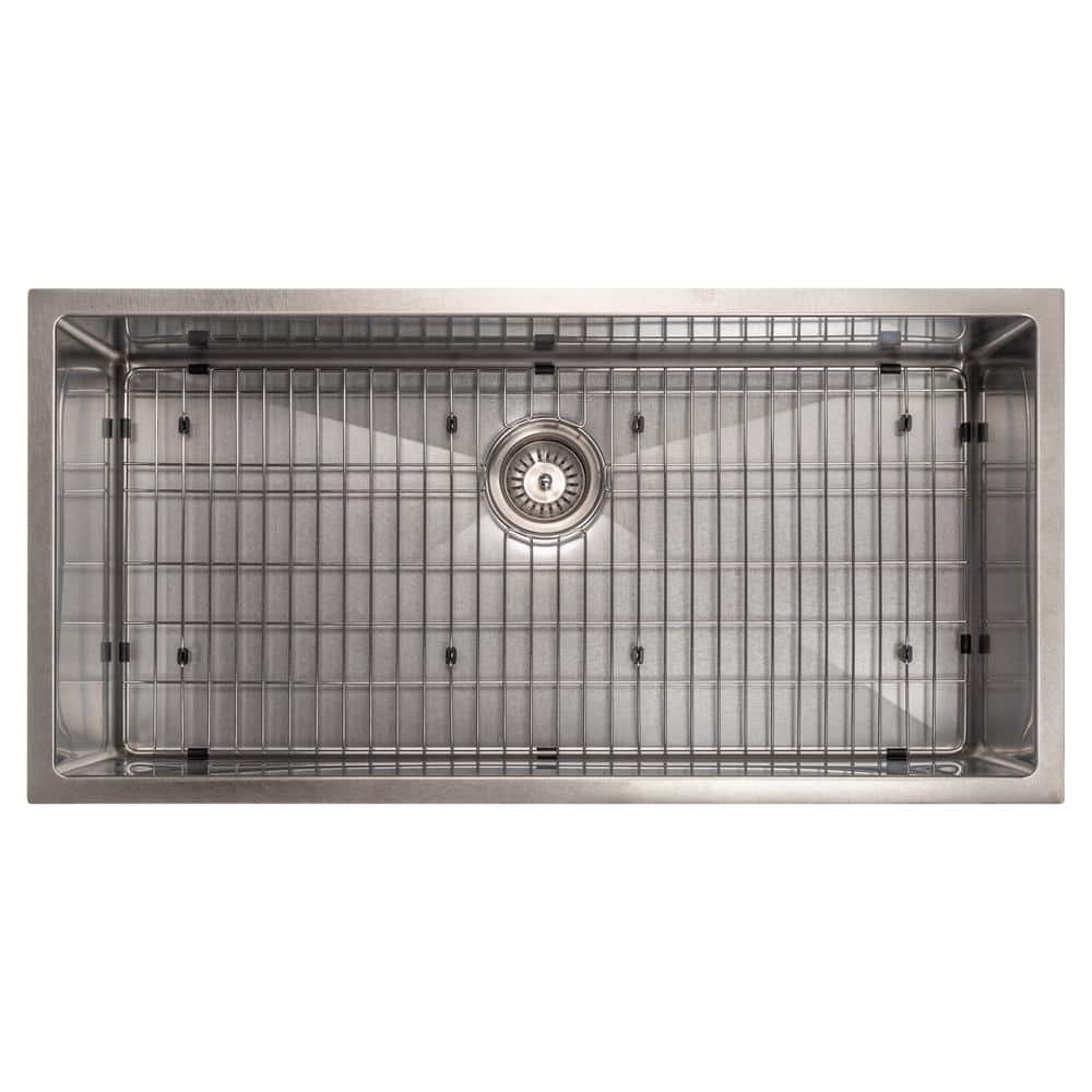 Meribel 36" Stainless Steel Drop-in Single Bowl Kitchen Sink