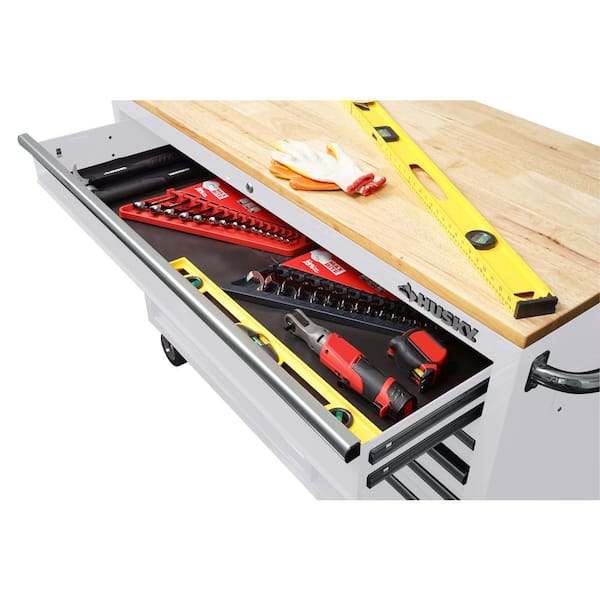 Husky 52 in. W x 24.5 in. D 9-Drawer Standard Duty Mobile Husky 52 in. W x 24.5 in. D 9-Drawer Standard Duty Mobile