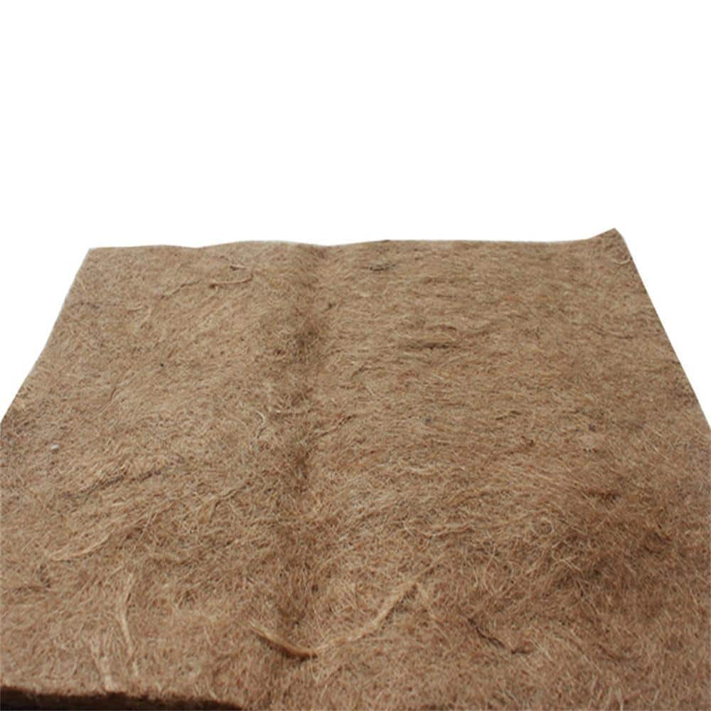 10 in. x 20 in. Natural Plant Jute Fiber Lined Plate Hydroponic Growth Pad(