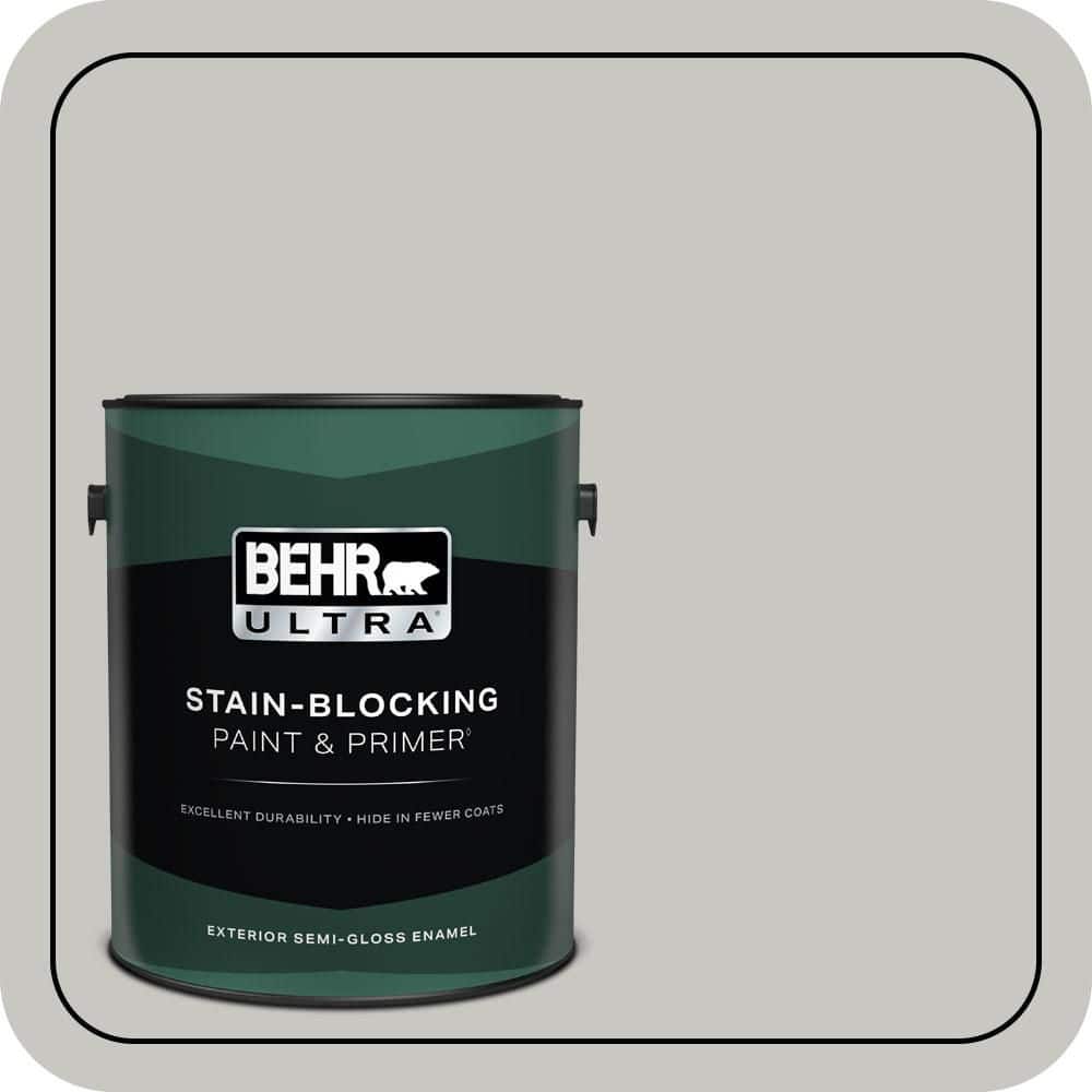 1 gal. #MQ2-59 Silver City Semi-Gloss Enamel Exterior Paint & Primer price history on PriceWatchPro
