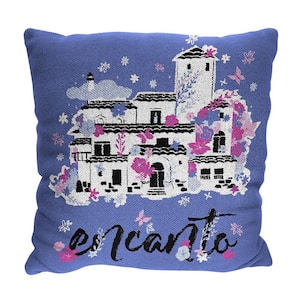 Encanto Special Magic Multi-colored Jacquard Pillow