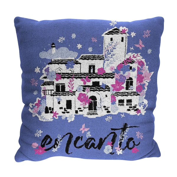 THE NORTHWEST GROUP Encanto Special Magic Multi-colored Jacquard Pillow