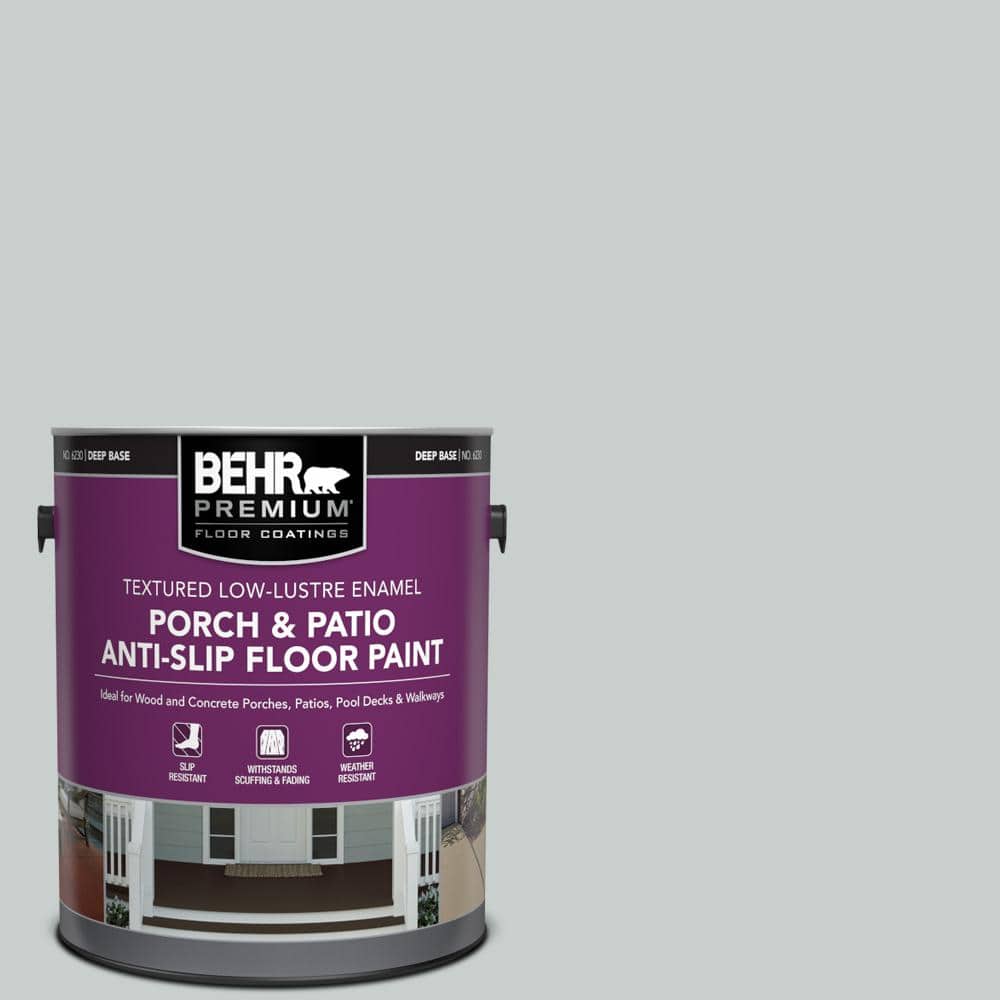 1 gal. #PFC-61 Foggy Morn Textured Low-Lustre Enamel Interior/Exterior Porc