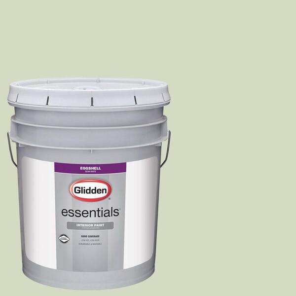 Glidden Essentials 5 gal. #HDGG36 Iced Green Grape Eggshell Interior Paint