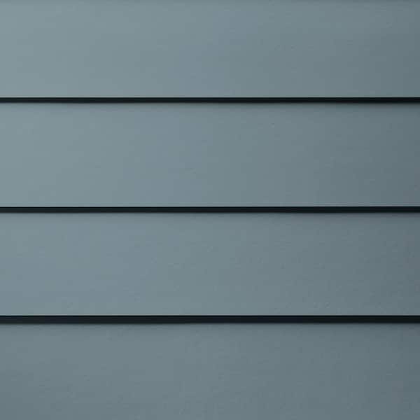 Hardie Plank HZ5 6.25 in. x 144 in. Statement Collection Boothbay Blue Smooth Fiber Cement Lap Siding