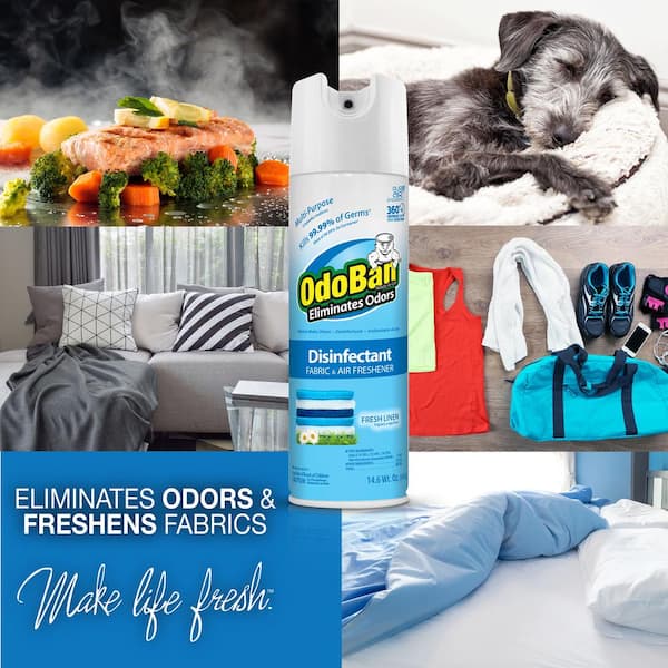OdoBan Fresh Linen Multi-Purpose Disinfectant Spray