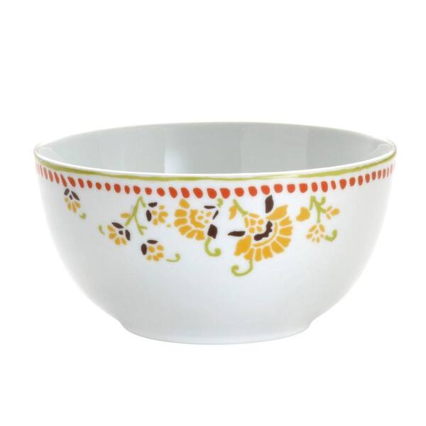 Rachael Ray Paisley 4-Piece Cereal Bowl Set