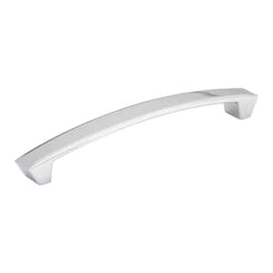 Bedford Collection 6 5/16 in. (160 mm) Chrome Modern Cabinet Arch Pull
