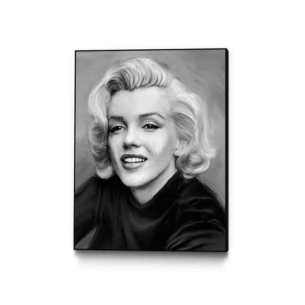 11 in. x 14 in. Smile by Jerry Michaels Framed Wall Art