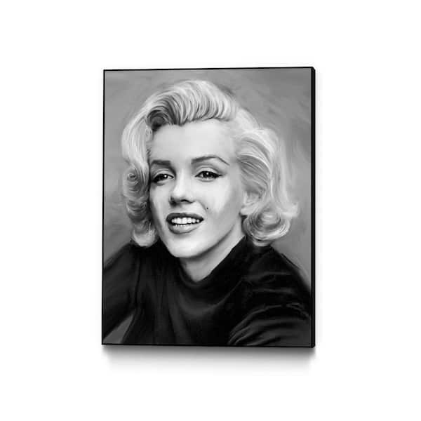 Unbranded 18 in. x 24 in. "Smile" by Jerry Michaels Framed Wall Art