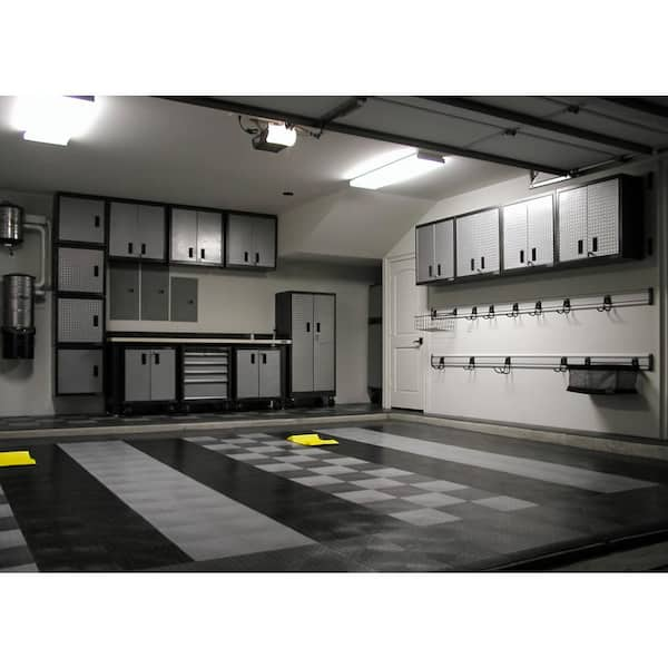 Diamond Top Garage Floor Tiles - 12 x 12 in