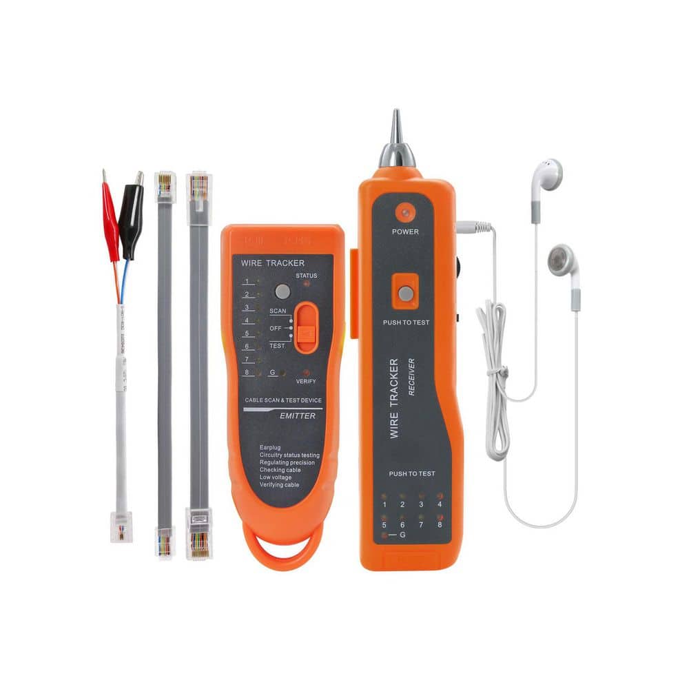 Multifunction Wire Tester Line Finder Ethernet Lan Network Tracker Cat 5 Cat 6 with Earphone for Cable Collation price history on PriceWatchPro