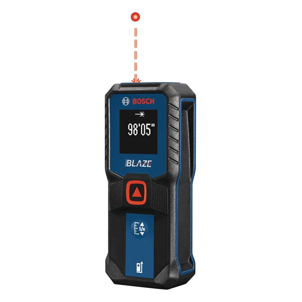 Bosch BLAZE 100 ft. Laser Measure GLM100-23 - The Home Depot