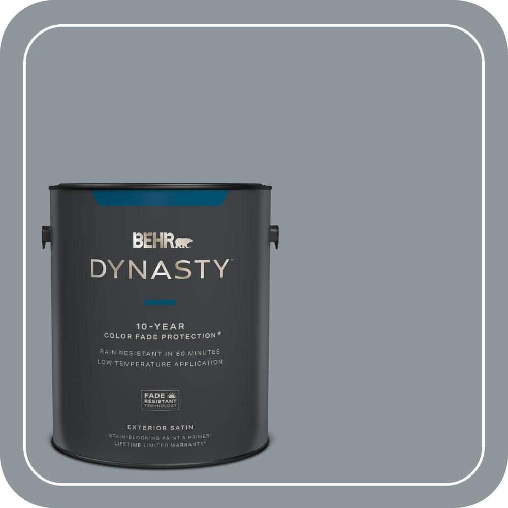 1 gal. #MQ5-21 Radiant Silver Satin Enamel Exterior Stain-Blocking Paint & Primer price history on PriceWatchPro
