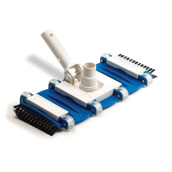 Swimline Hydrotools 8165 Swimming Pool Flexible Weighted Vacuum Head with Brushes