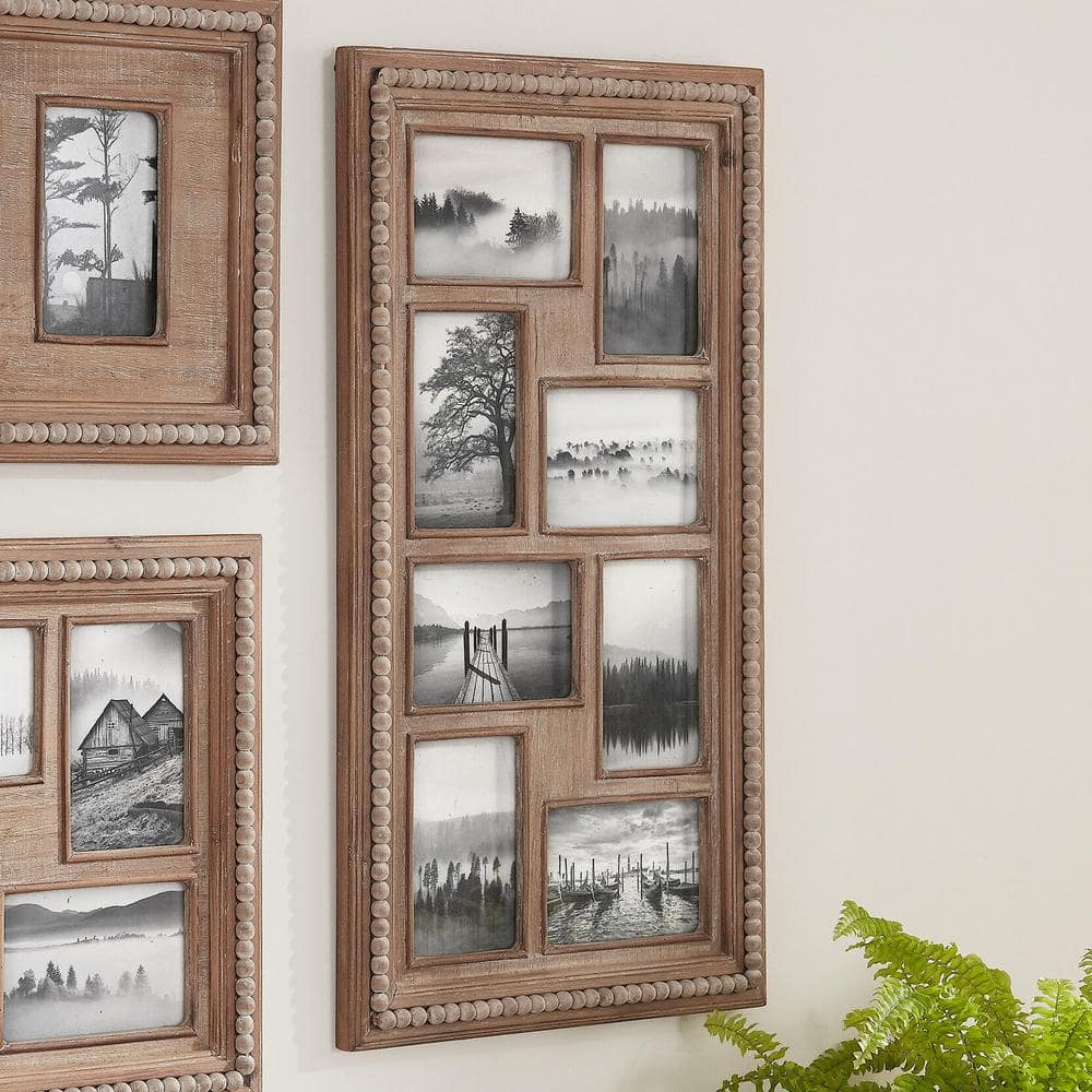 HAUS AND HUES 4 X 6 Picture Frame Wood Set of 1 4x6 Frame Black, 4 by 6  Picture Frame, Black Photo Frame 4x6, Wall Frame 4x6 