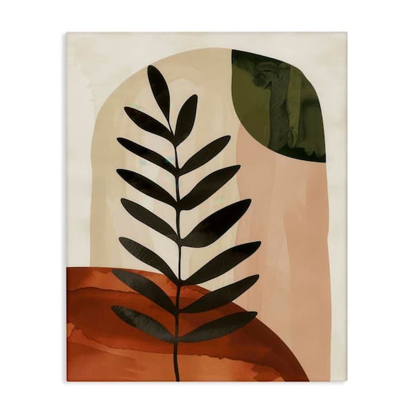 Stupell Industries Fern Strand Neutrals by LSR Design Studio Unframed Nature Graphic Art Print 40 in. x 30 in.