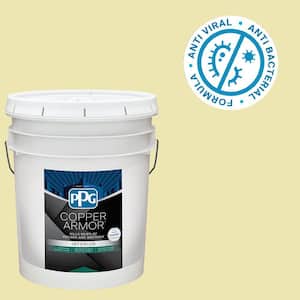 5 gal. PPG1110-1 September Morn Semi-Gloss Antiviral and Antibacterial Interior Paint with Primer