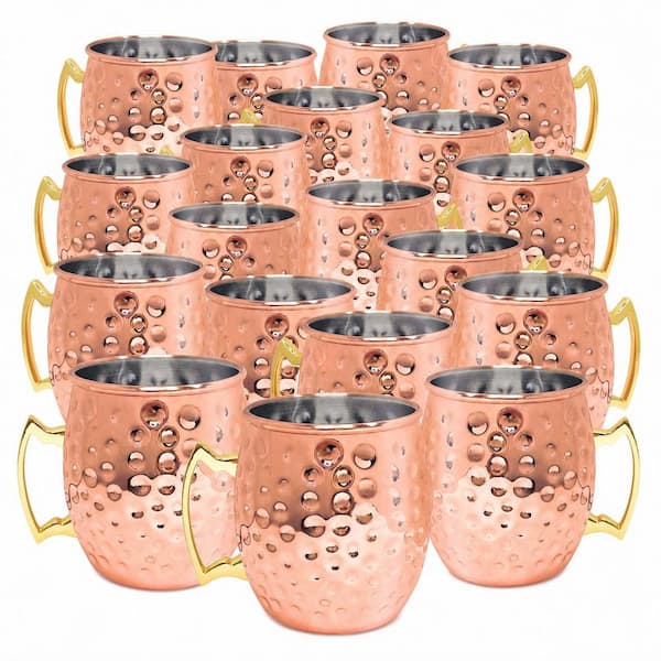12 oz. No Additional Features Gold Stainless Steel