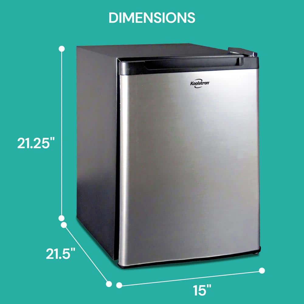 Compact Stainless Steel Smart RV Mini Fridge