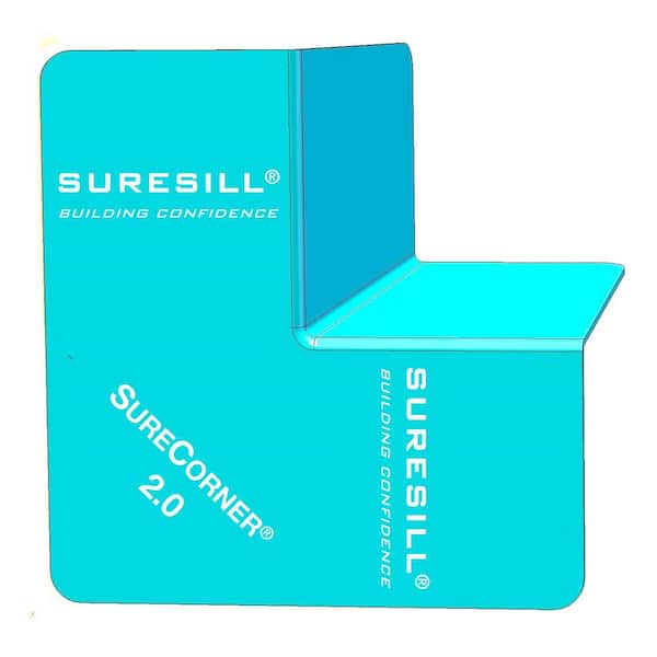 SureSill 2 in. Sure Corner 2.0 Sloped Corner Flashing for Window Installation (Case of 240)