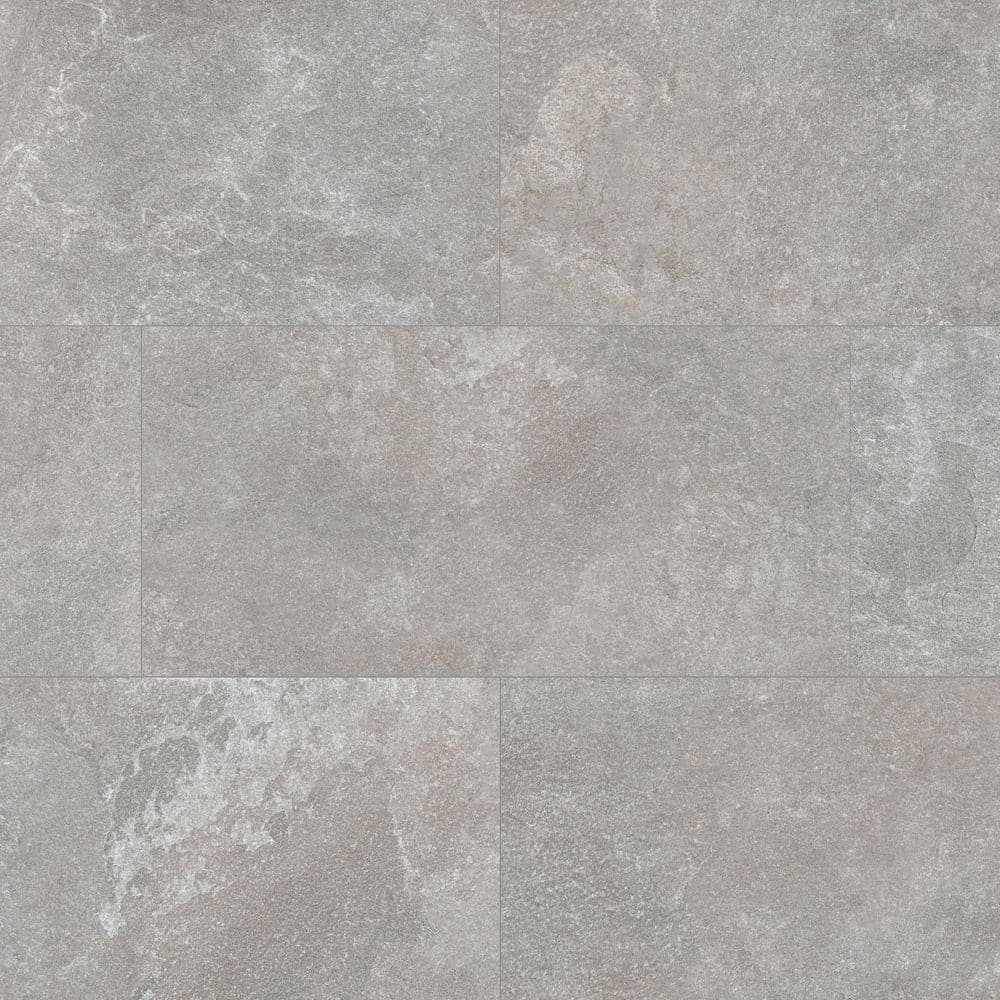 DuraDecor Take Home Sample-Stone Studio Piazza Stone Gray 12 MIL x