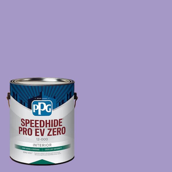 PPG Speedhide Pro EV Zero 1 gal. PPG1247-5 Grape Arbor Eggshell Interior Paint