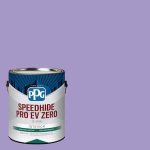 SPEEDHIDE Pro-EV Zero 1 gal. PPG1247-5 Grape Arbor Semi-Gloss Interior Paint